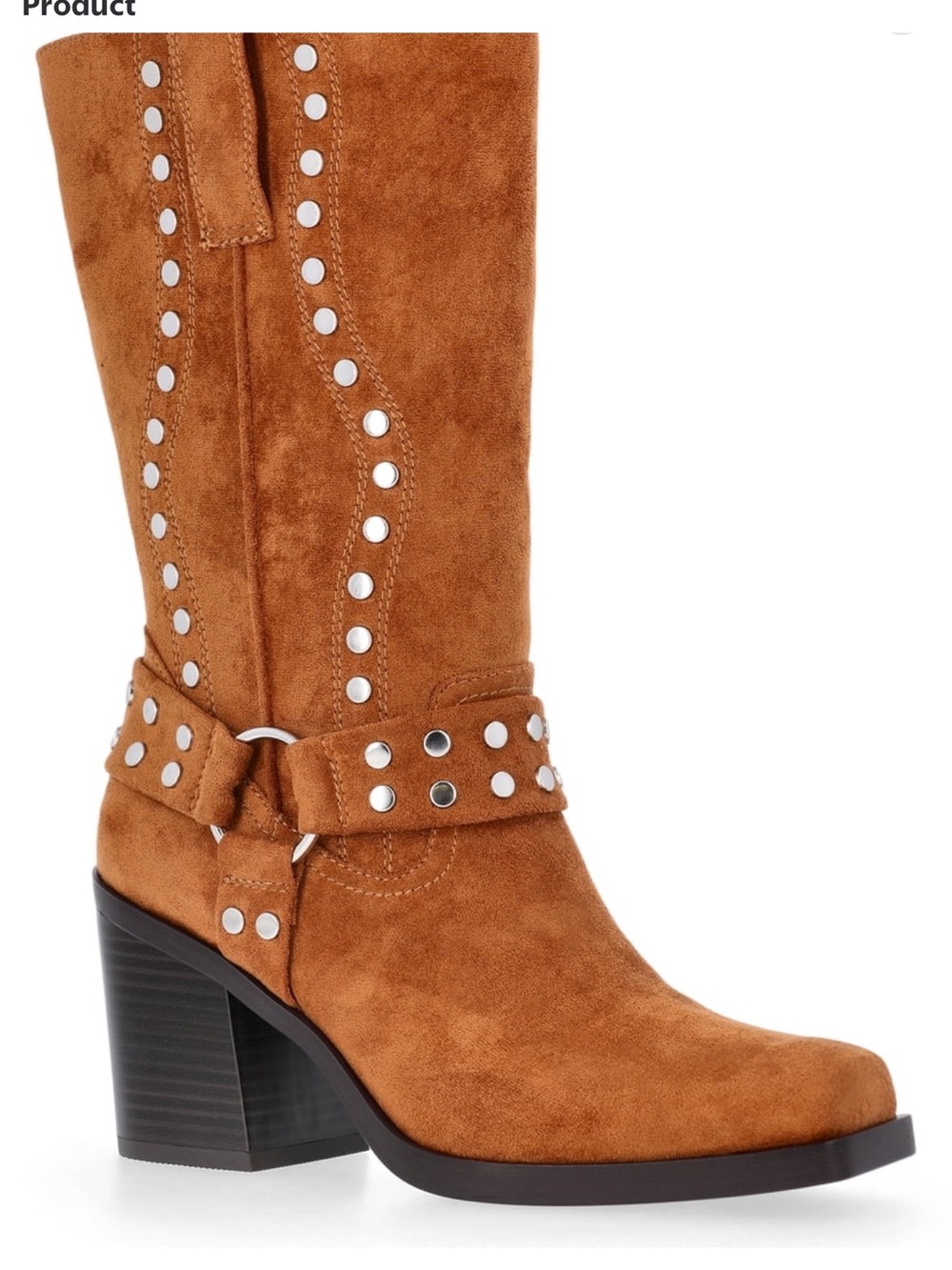 Women's Moto Western Boots Size 10